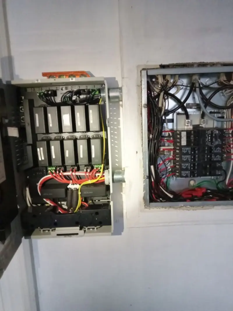 Electrical panel upgrade completed for Commercial Electrician Services in Janesville